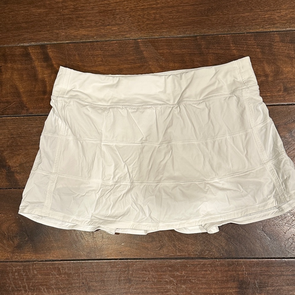 lululemon athletica Pace Rival Mid-Rise Skirt - White